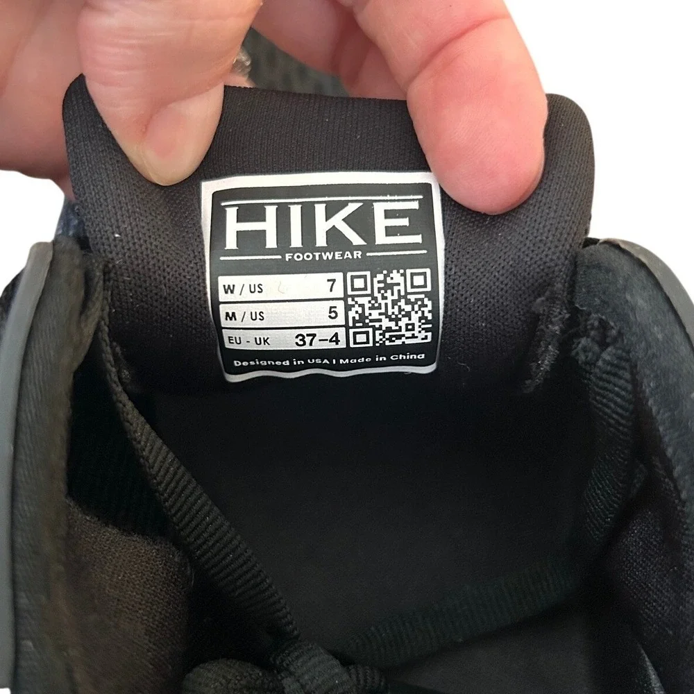 Hike Footwear HF Series Stride Black Barefoot Minimalist Walking Shoes Women NEW